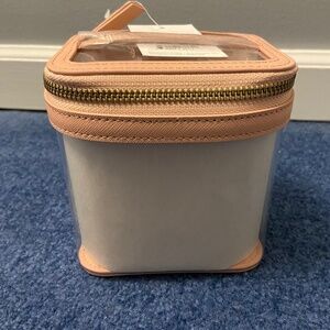 Truffle Co. Clarity Mini Train Case Blush